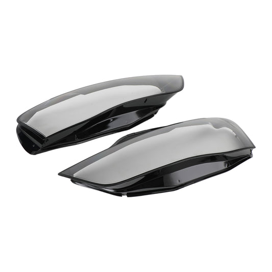ya 1 8.5.3 Left +Right Headlight Lens Plastic Cover Shell for Audi A4 B8 Facelift 12-16