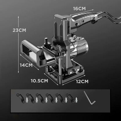 ya 17 2 In 1 Connecting Piece Slotting Machine Support Invisible Part Slotting Jig