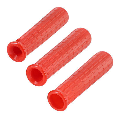 ya 15 10.20 Ergonomic Rubber for Wheelbarrow Red Round Tubes (2Pcs)