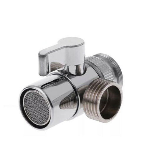 ya 14 Sink Valve Diverter Faucet Splitter Hose Adapter ABS Washers Toilet Brass