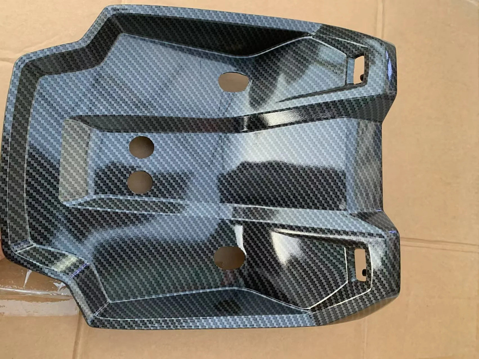 ya 5 8.7 Motorcycle Front Panel for Gy6 Chuma tank Moped 200cc Carbon Fiber Parts