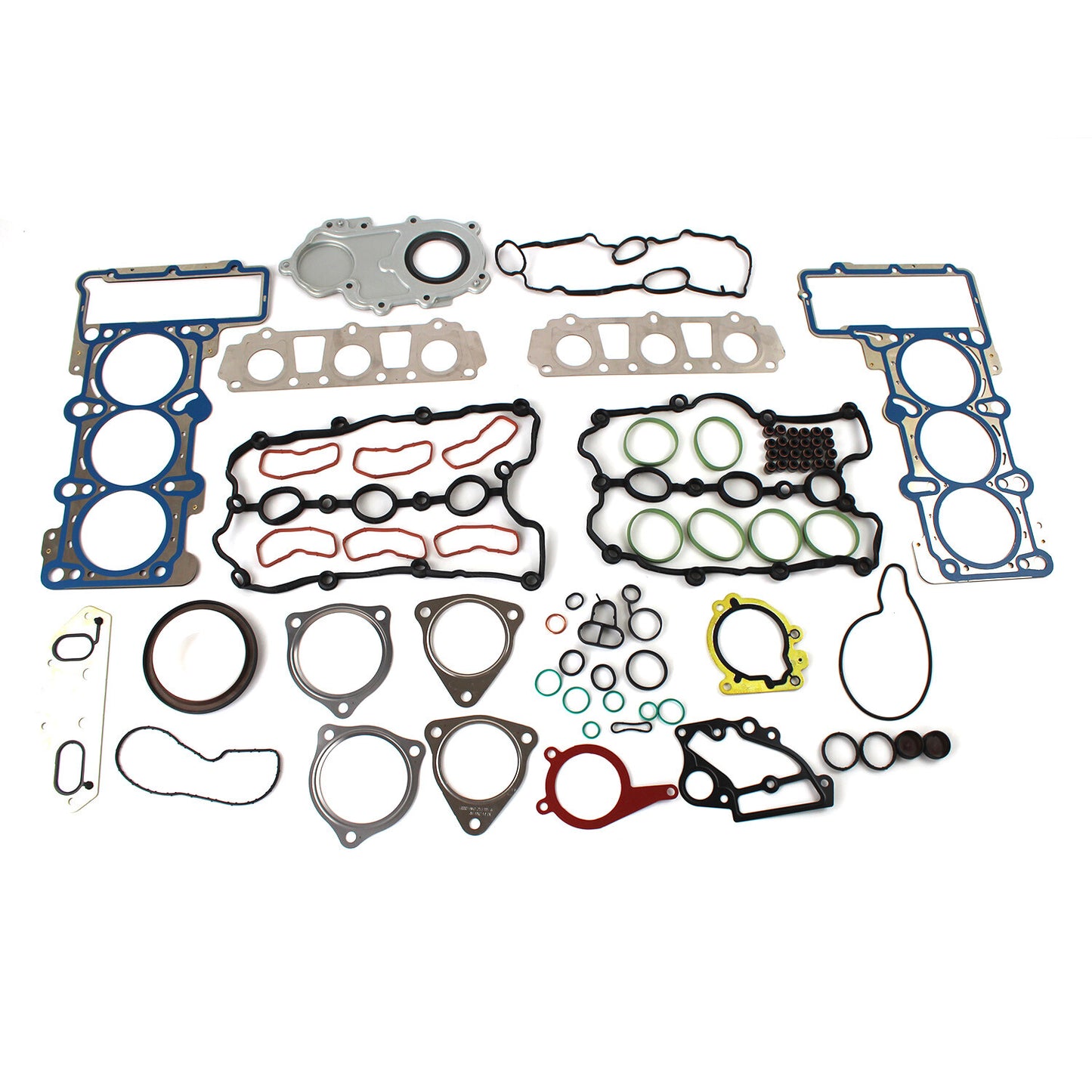 ya 9 6.5.3 Engine Cylinder Head Valve Cover Gaskets Seals Set for Audi 3.0T A6 S5 Q5 Q7