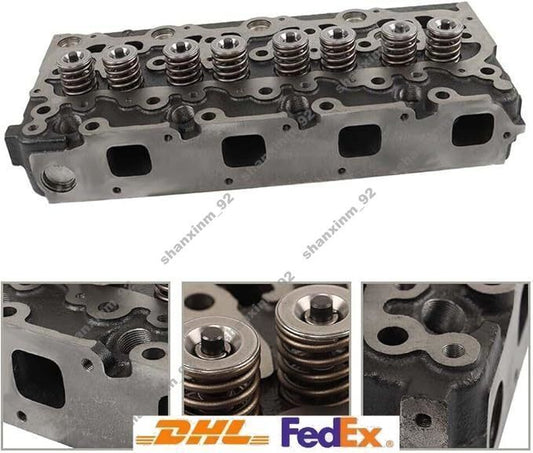 ya 27 7.2 Complete Cylinder Head for Kubota V2003T V2203T V2203E -10 Water Holes