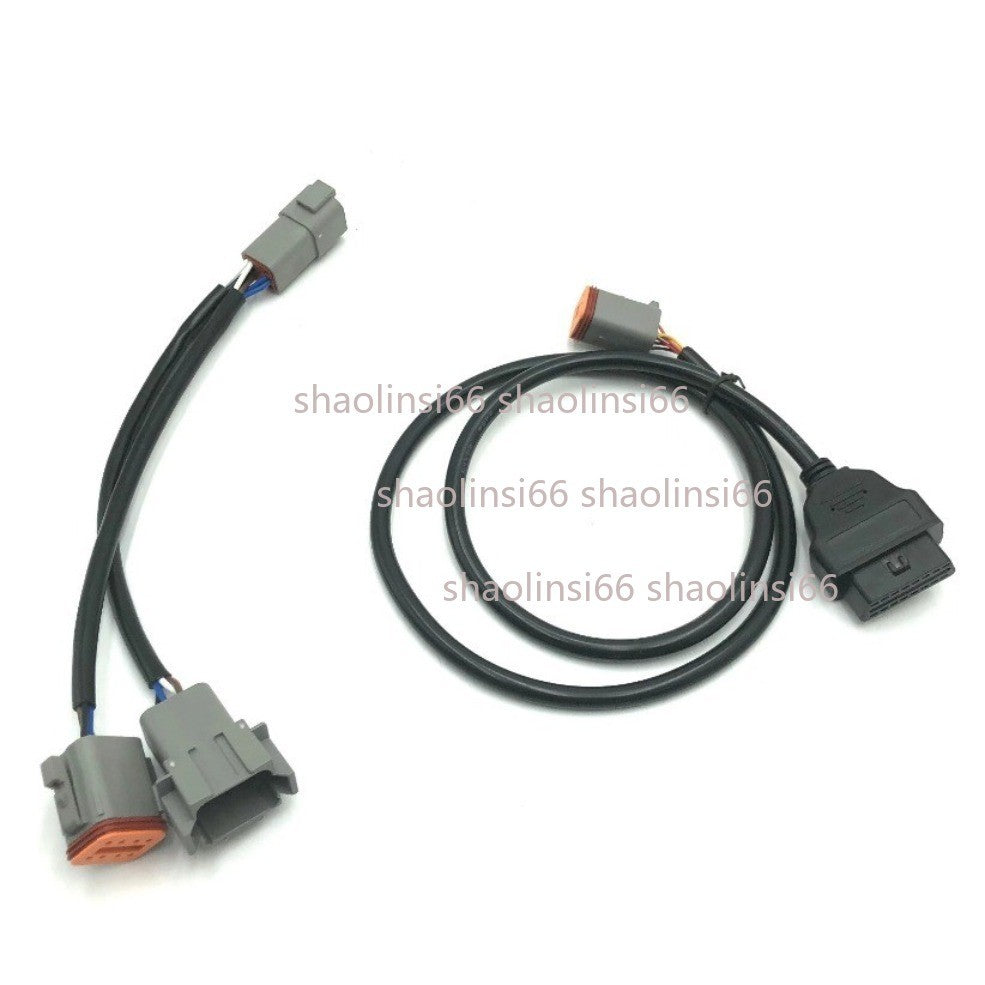 ya 5 8.7 Marine Engine Diagnostic Connect Cable of 6 Pins & 8 Pins FIT For Vocom Vodia