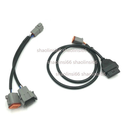 ya 5 8.7 Marine Engine Diagnostic Connect Cable of 6 Pins & 8 Pins FIT For Vocom Vodia