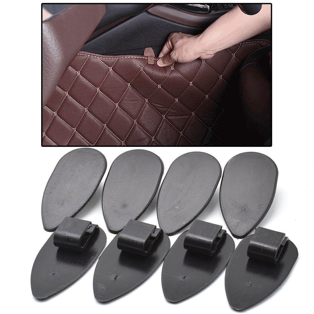 ya 7 6.10.3 Universal Car Floor Mat Clips Retainer Carpet Fixing Clamps Grips Holders 8Pcs