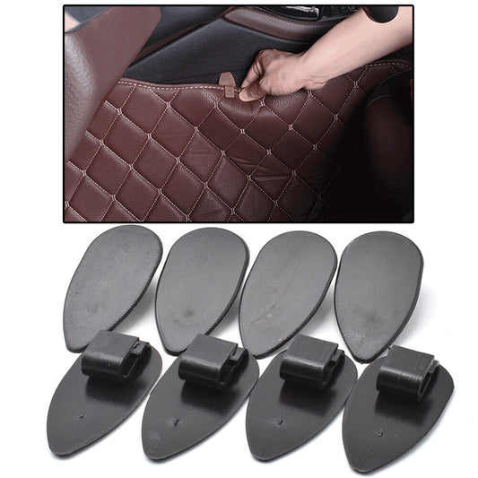ya 7 6.10.3 Universal Car Floor Mat Clips Retainer Carpet Fixing Clamps Grips Holders 8Pcs