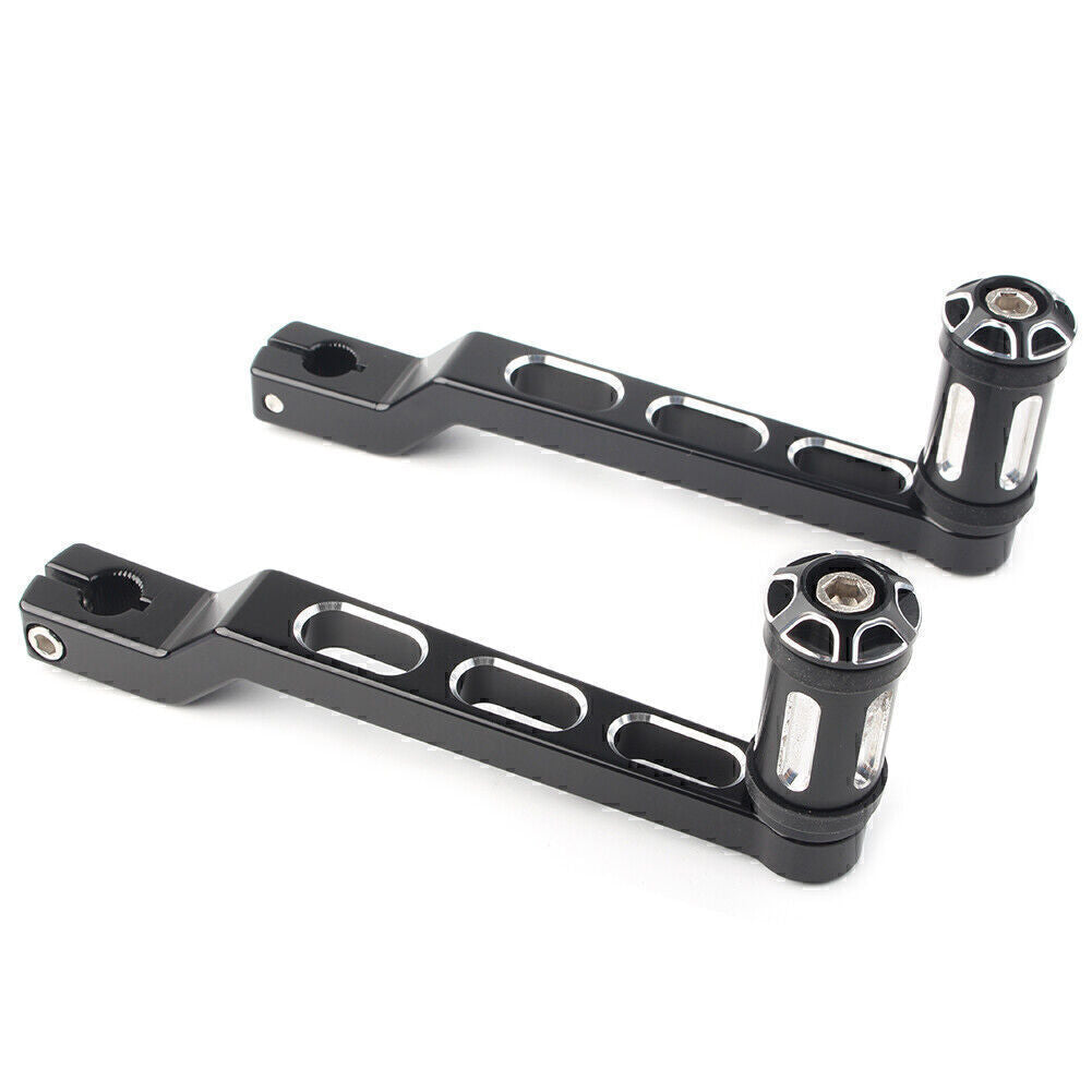 ya 5 8.7 CNC Heel Toe Shift Lever Shifter Peg Fit for Harley Touring Electra Glide Softail