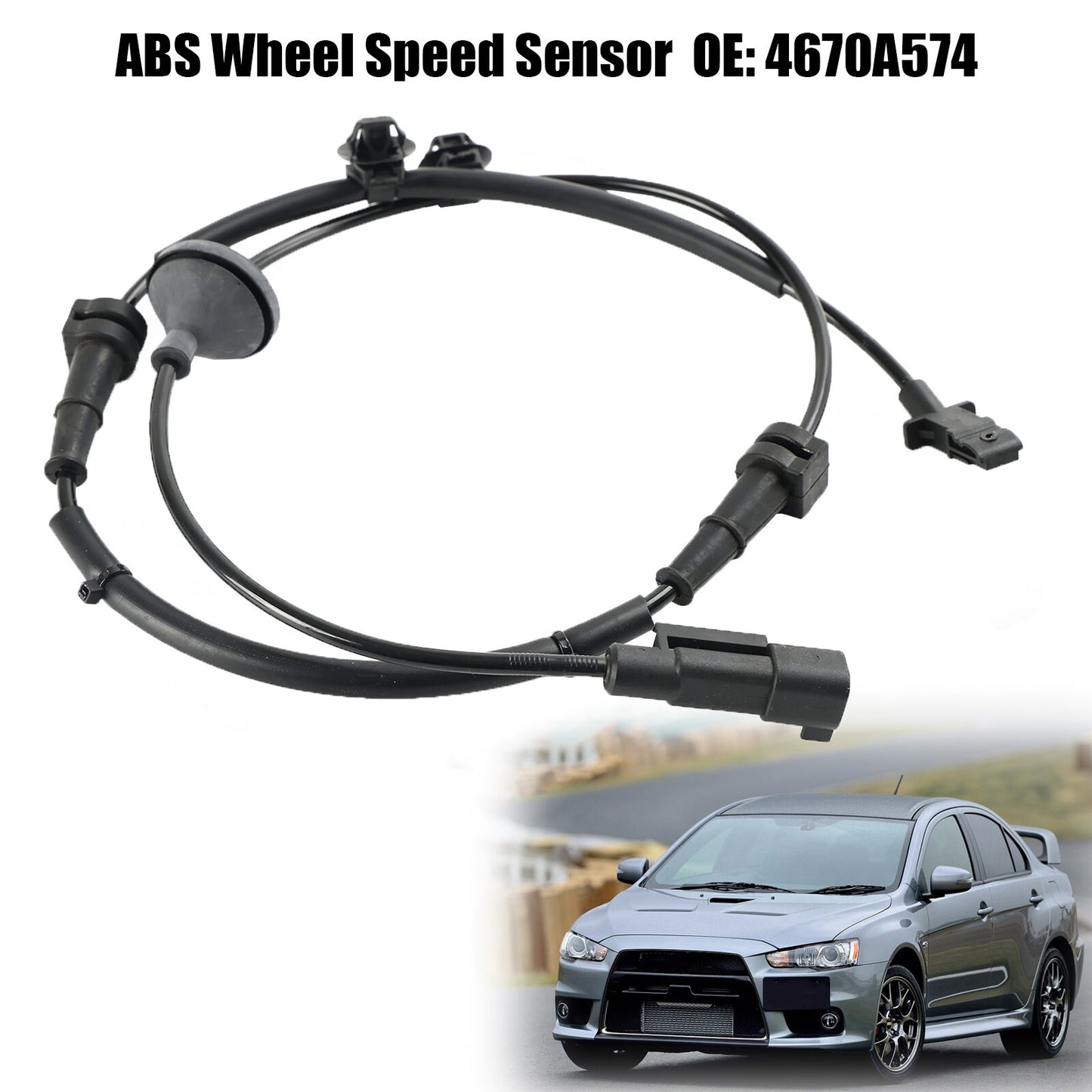ya 1 8.5.2 Rear Right ABS Wheel Speed Sensor 4670A574For Outlander III2010-On U1