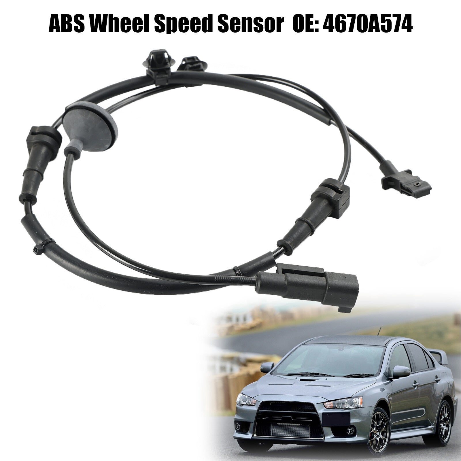 ya 1 8.5.2 Rear Right ABS Wheel Speed Sensor 4670A574For Outlander III2010-On U1