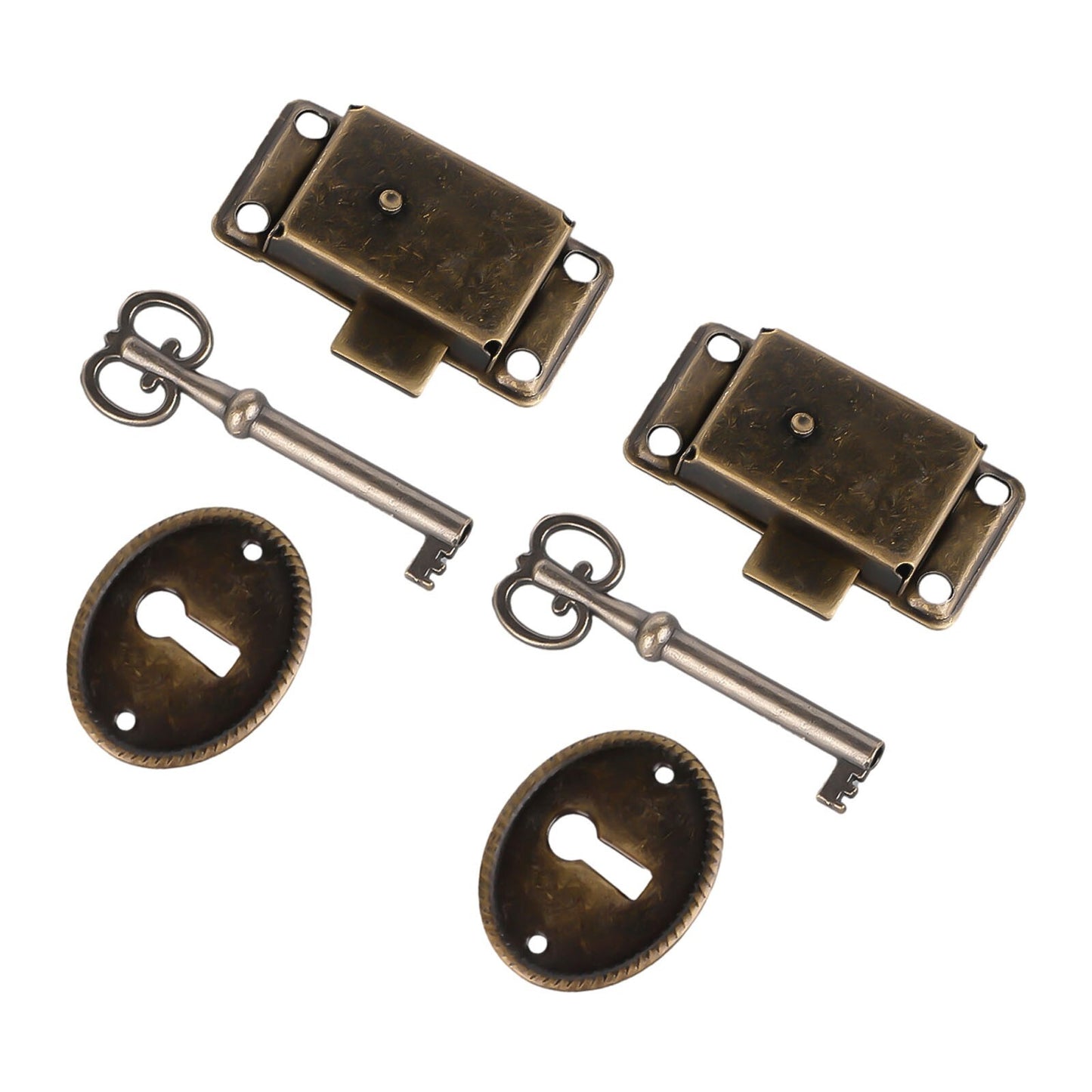 ya 14 6pcs Replacement Antique Vintage Style Bronze Cabinet Door High Quality Tool