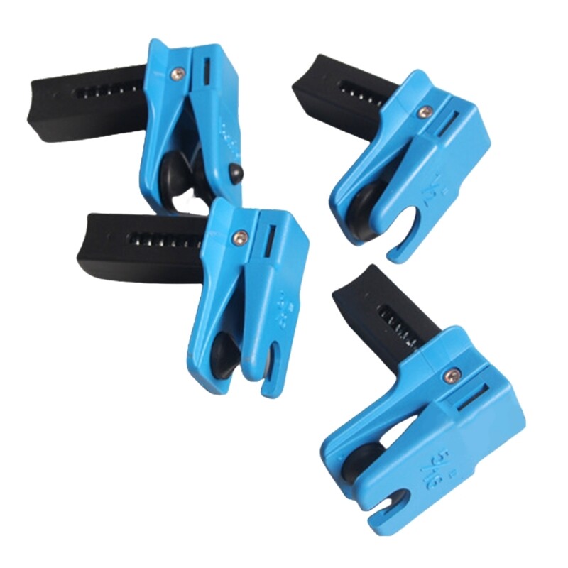 ya 25 4Pcs Car Brake Oil Pipe Plugs Automotive Brake Nozzle Clamp Oil Tool Brake