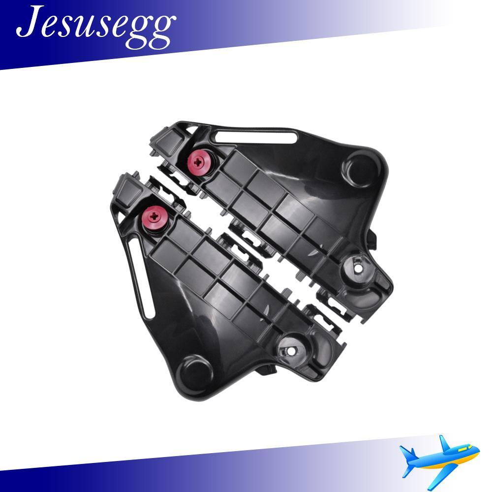 ya 27 6.18.2 Bumper Mount Support Bracket RH+LH Front Fits 2015-17 for Toyota Hilux Revo Low 2WD