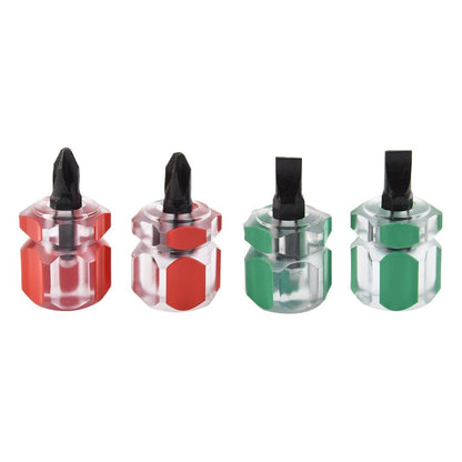 ya 26 4pcs Small Flat Head /Cross-Head Screw Driver Screwdriver Repair Tools