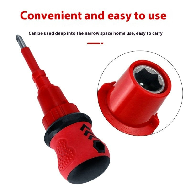 ya 26 34Pc Heavy Duty Ratchet Screwdriver Interchangeable Heads Triples Gear Mechanism
