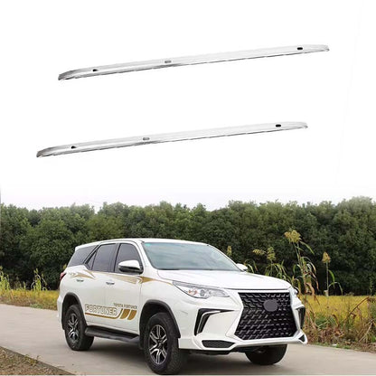 ya 5 8.7 Screws Locking Luggage for Toyota Fortuner Alu for Mini um Rack Side Rails Roof Rack