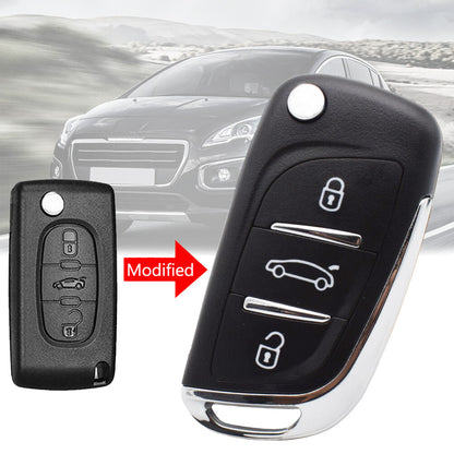 ya 5 8.7 Car Key Shell Case Fob Upgrade VA2 Blade for Citroen C2 C3 C4 C8 for Peugeot 207 308