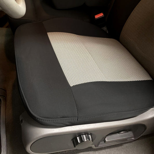 ya 12 5.22 for Ford F150 2004-08 05 2006 2007 STX Driver Bottom Cloth for SEAT Cover Dark Gray