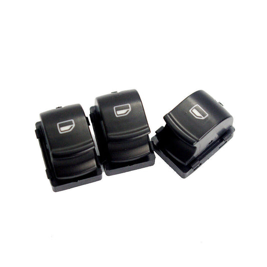 ya 1 8.5.1 3-piece power window control switch, right black, suitable for Audi A3 A6 S6 C6 Q7 RS6