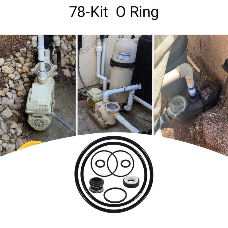 ya 14 Pool Pumps Mainte nce Kit Includes Seal and O Rings for Long Lastings Use
