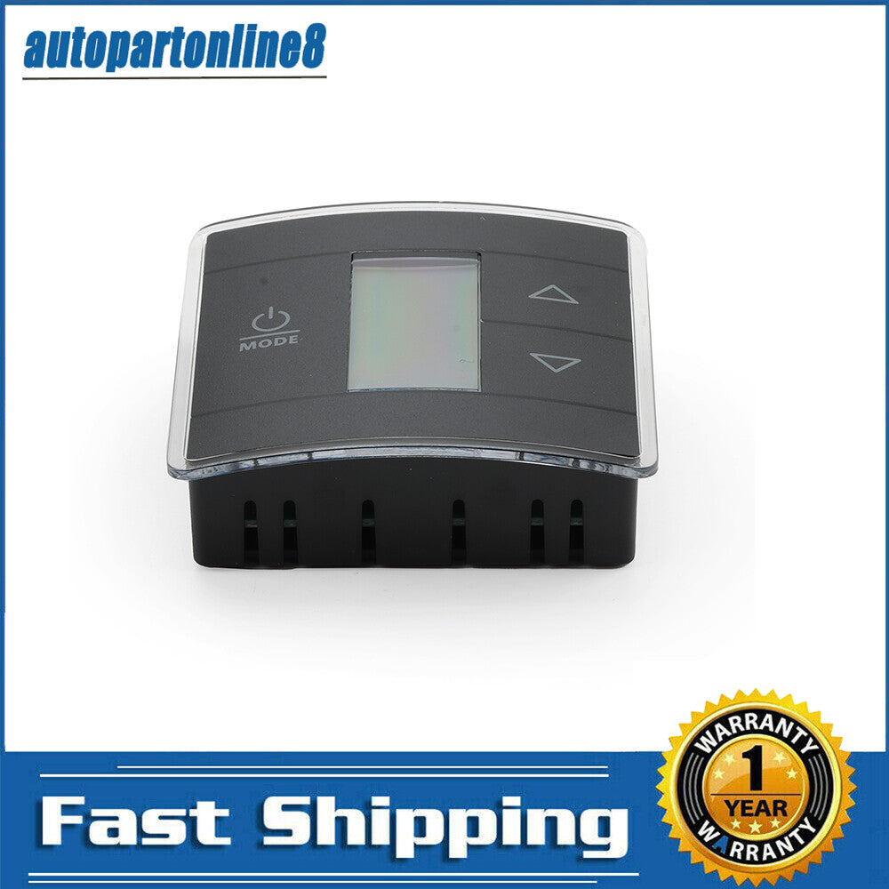 ya 10 5.28.2 Black 3316250.712 Single Zone Wall Thermostat for Dometic RV/Camping Conditioner 