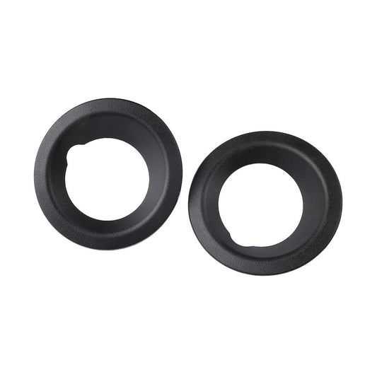 ya 13 5.27.2 2004-2006 Fit for BMW X3 E83 Front Left & Right Bumper Fog Light Ring Cover Black