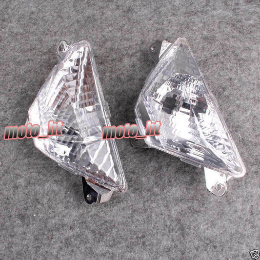ya 1 7.2 for Kawasaki ZX6R ZX636 2013-2014 Clear Turn Signal Indicator Light Lens