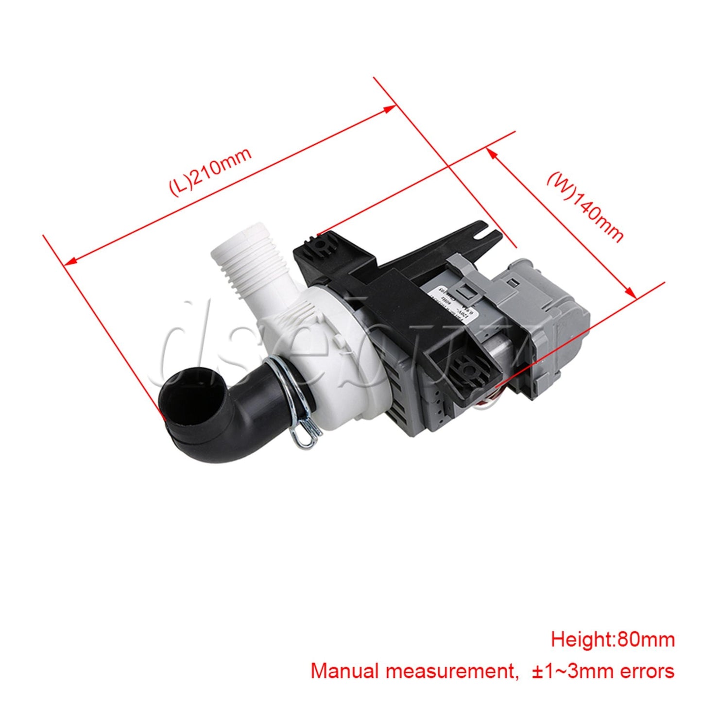 ya 26 Easy to Install Washing Machine Drain Pump Model W10536347 Replacement