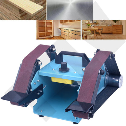 ya 17 Double Axis Electric Sander Sanding Belt Variable Speed Grinding Machine 950W,