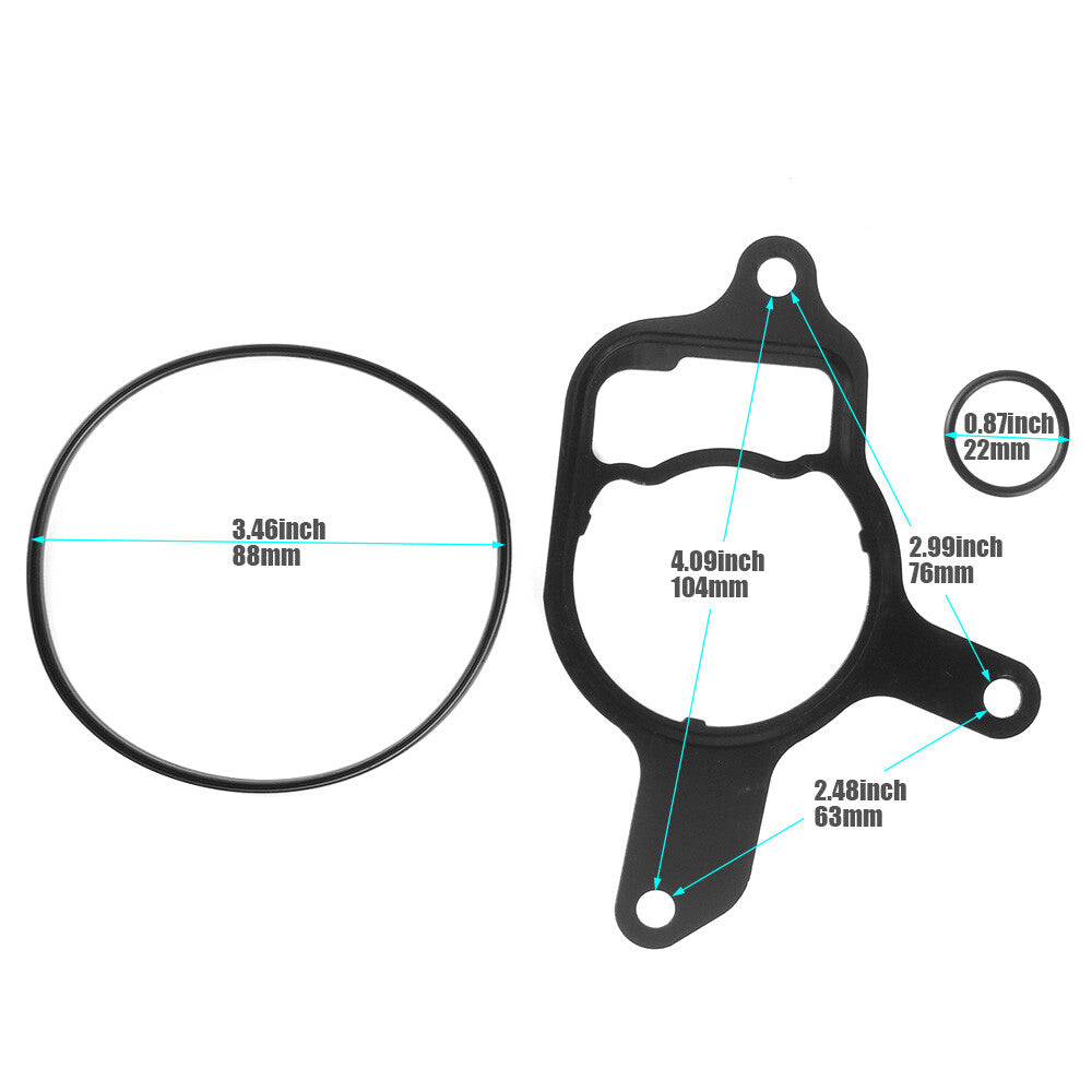 ya 11 6.5 for VW Beetle Rabbit for Audi TT RS Vacuum Pump Rebuild Gasket Seal Kit 07K145100C