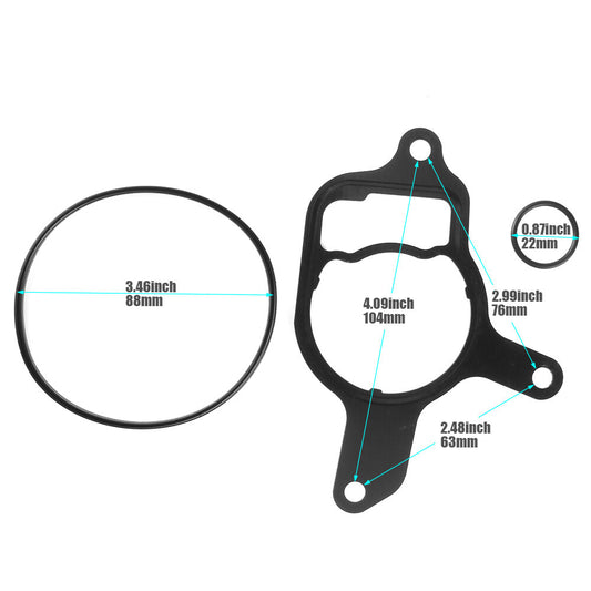 ya 11 6.5 for VW Beetle Rabbit for Audi TT RS Vacuum Pump Rebuild Gasket Seal Kit 07K145100C