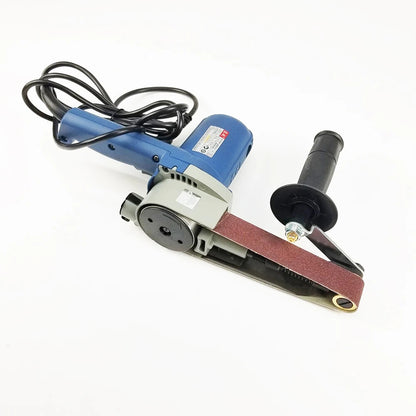 ya 17 220V Electric Belt Sander 30x533MM Belt Polishing Sanding Machine Variable 550W
