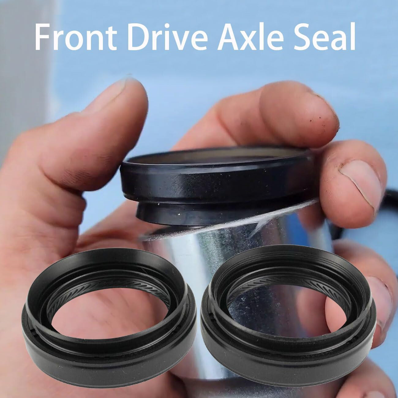 ya 5 8.7 2PCS Front Drive Axle Seals Set for Subaru for Impreza WRX STi 806735300 806735290