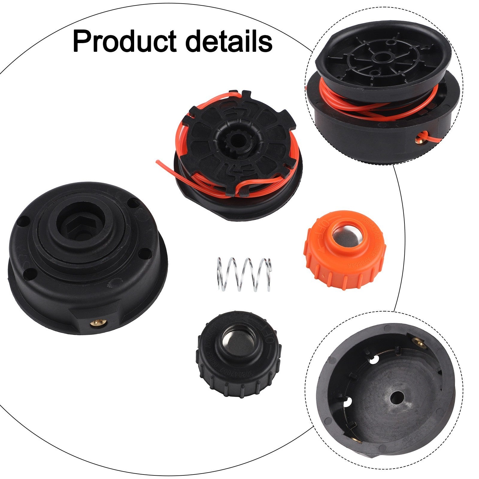 ya 17 Trimmer Head MS2560SE RM2510 RM2570 Replacement String Trimmer 2-Stroke