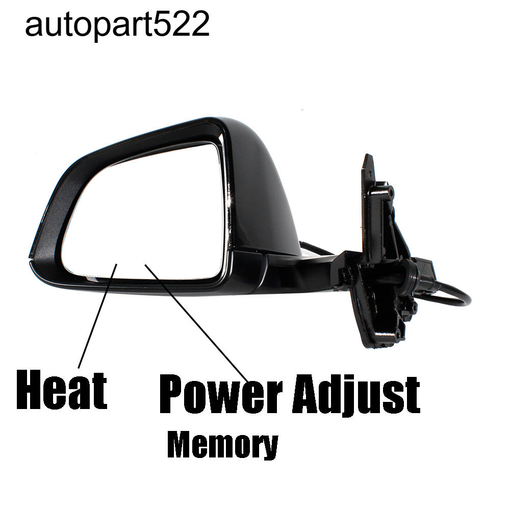 ya 5 8.7 for Tesla Model Y 2020 - 2023 Black Left Driver Side Mirror 13 Pin Heated