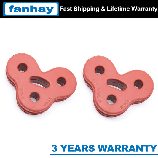 ya 1 6.30 2PC C2C32948 For 2010-19 for Jaguar XJ XJL XJR Rear Muffler Insulator Hanger