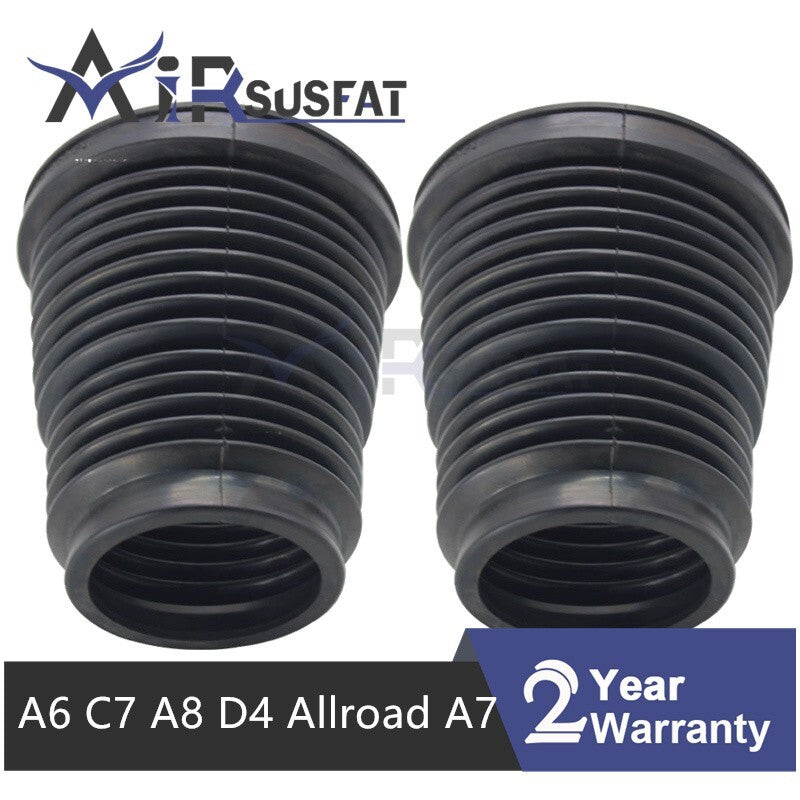 ya 1 8.5.1 2x Front Air Suspension Shock Dust Cover Boots A6 4G C7 for A8 D4 Allroad A7