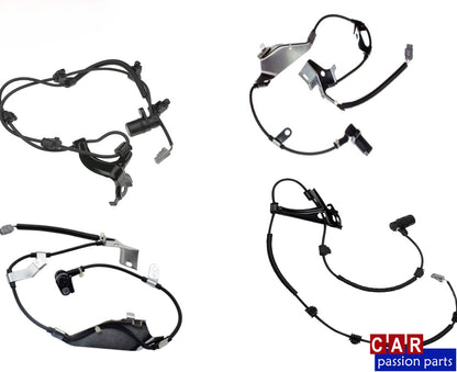 Set of 4 ABS wheel speed sensors front and rear right for Land Cruiser LX470 98-07