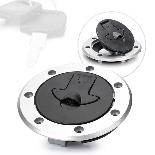 ya 4 6.22 for Kawasaki ZX6R ZX9R Fuel Gas Cap Cover Tank Lock Set w/ 2 Keys