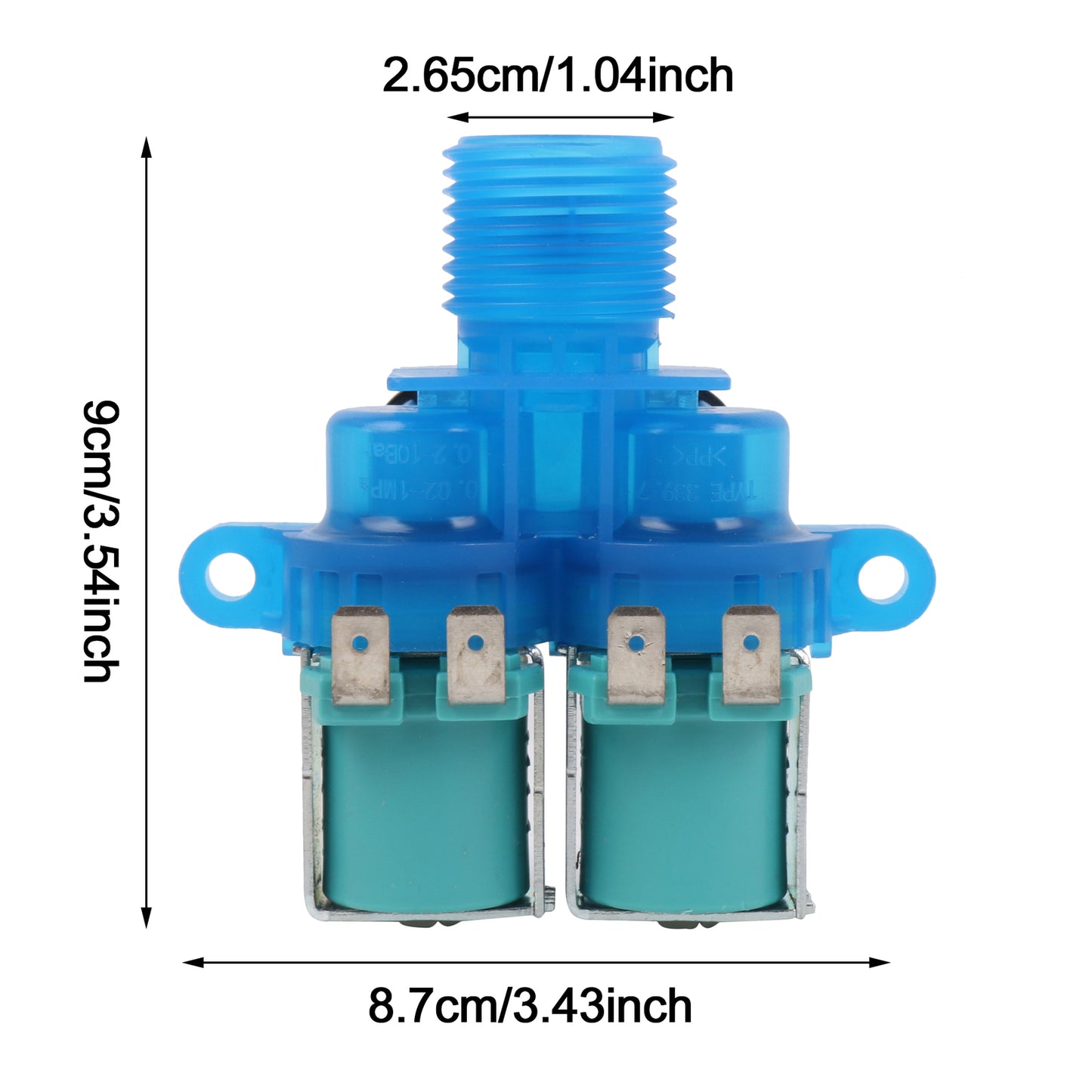 ya 26 Washer Cold Water Inlet Valve W10240949 Replacement for W11168740