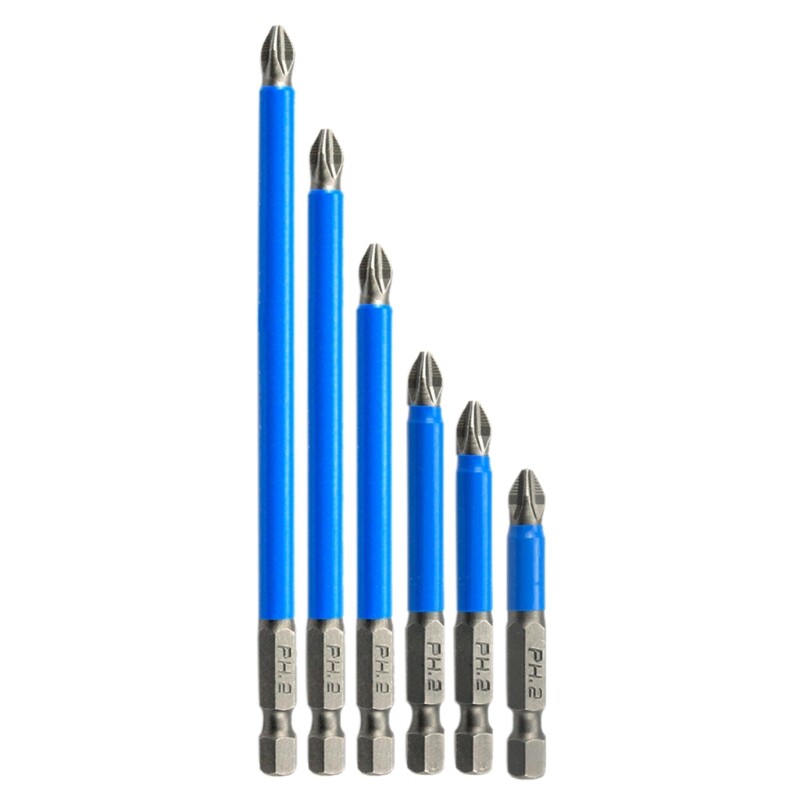 ya 26 Anti-Skip PH2 for Head Screwdriver Drill Bit Hex Shank Power Tools for Worker s