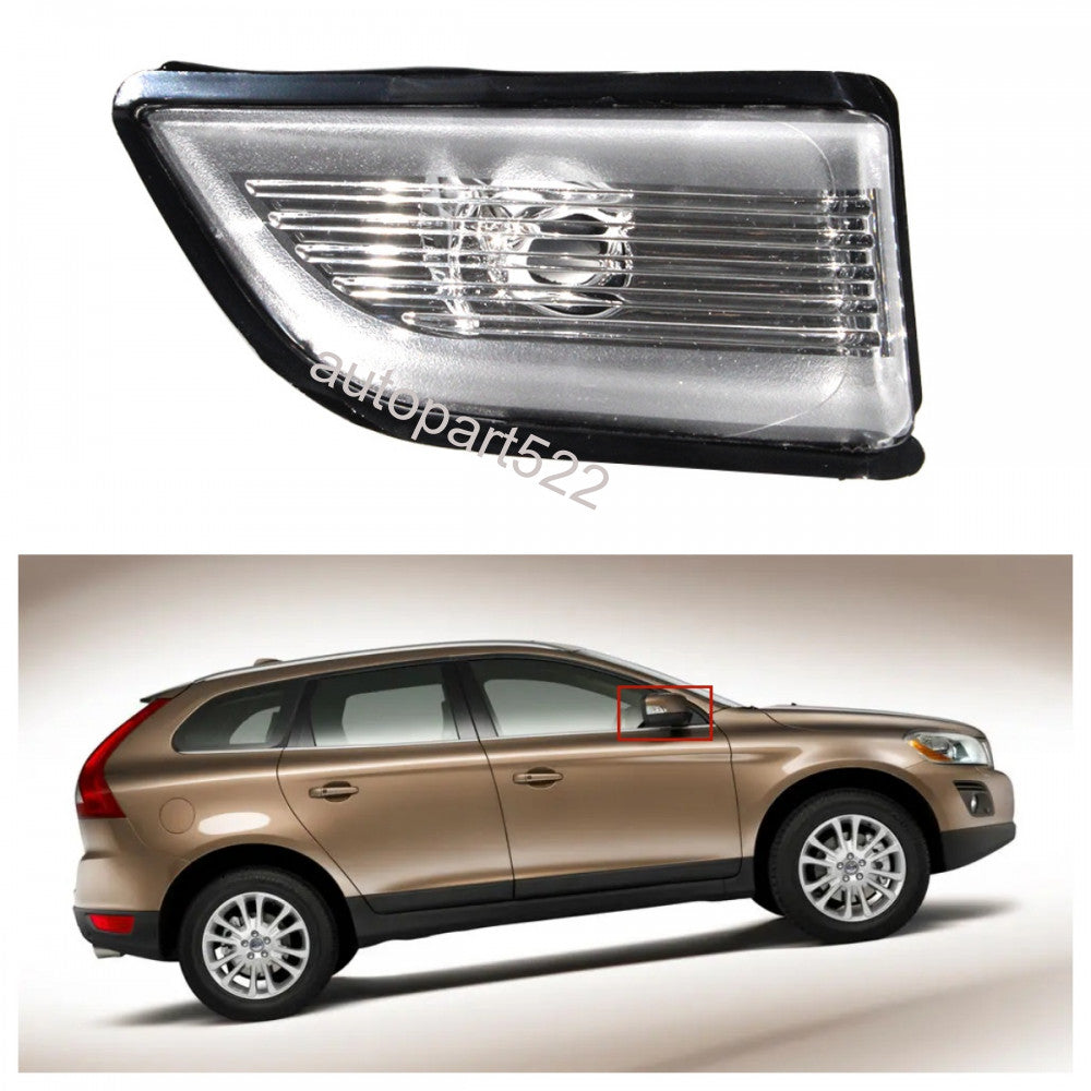 ya 4 6.17.2 Applicable to for Volvo XC60 2008 - 2014 right side mirror turn signal indicator flashing