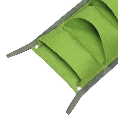 ya 14 Vertical Hanging Wall Planter Polyester Planting Bag For Garden
