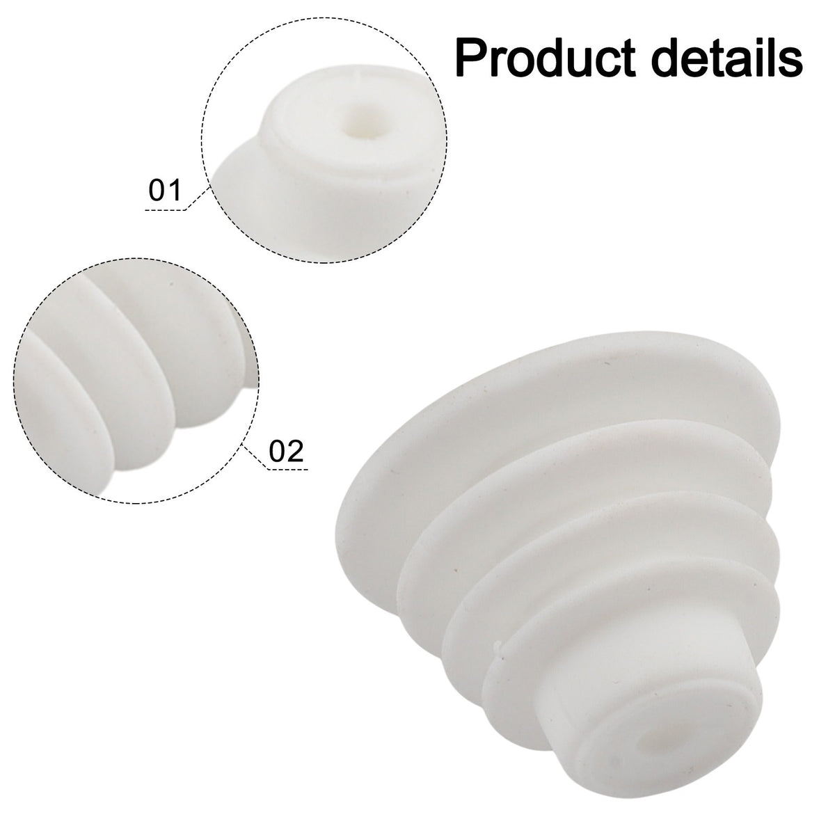 ya 15 10.20 Rubber Sealing Ring for For Deebot Water Tanks For T10/For N9+