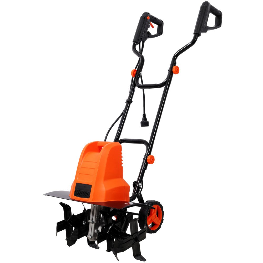 ya 28 Electric Tiller 13.5AMP 120V/60HZ 18'' Corded With 24 Steel Tines Garden Yard
