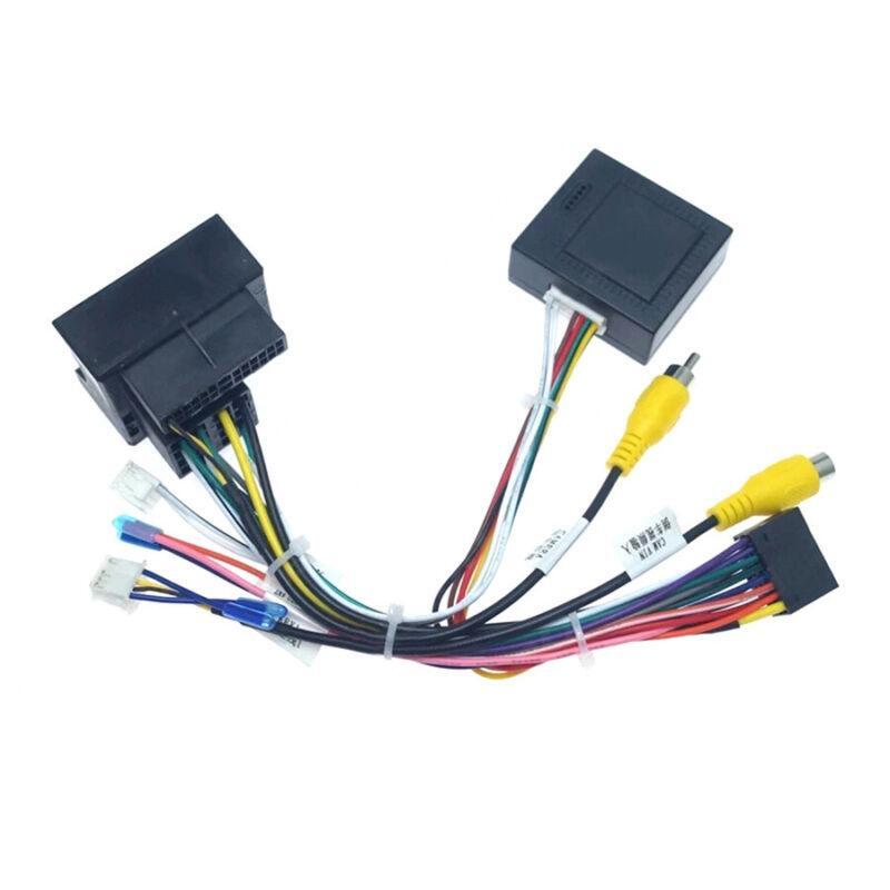 ya 5 8.7 16 pin car Android stereo wiring harness with Canbus box suitable for Peugeot 3008/2008