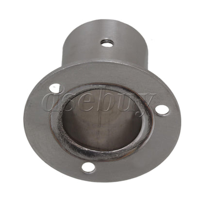 ya 26 10x Stainless Steel Closet Fitting Flange Bracket Suitable for 25mm Rod