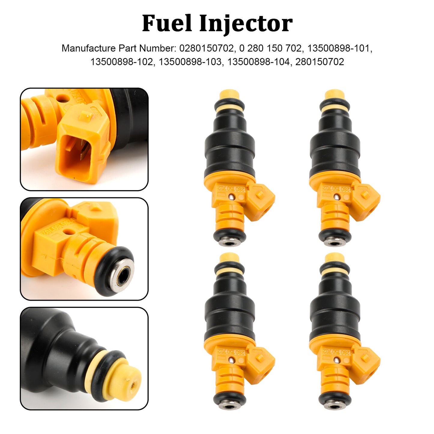 ya 1 8.5.4 4PCS Fuel Injector 0280150702 for Alfa Romeo for LANCIA 147 155 156 164 2.0T