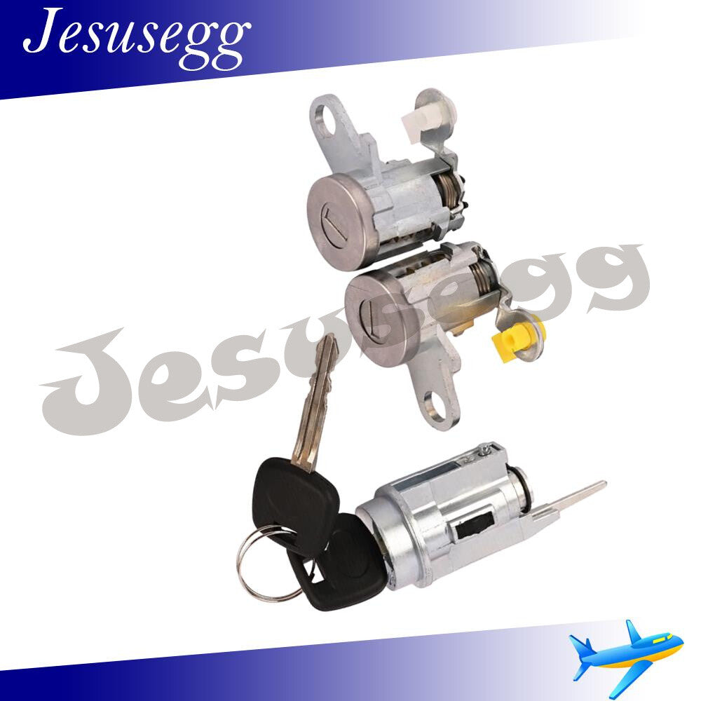 ya 13 Door Lock Key Ignition Lock Cylinder Set for Toyota For Tacoma 95-04 69005-35840