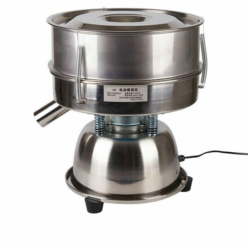 NEW Stainless Steel Electric Chinese Medicine Sieve, Vibrating Sieve Machine O
